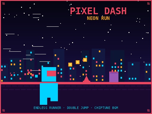 Pixel Dash: Neon Run